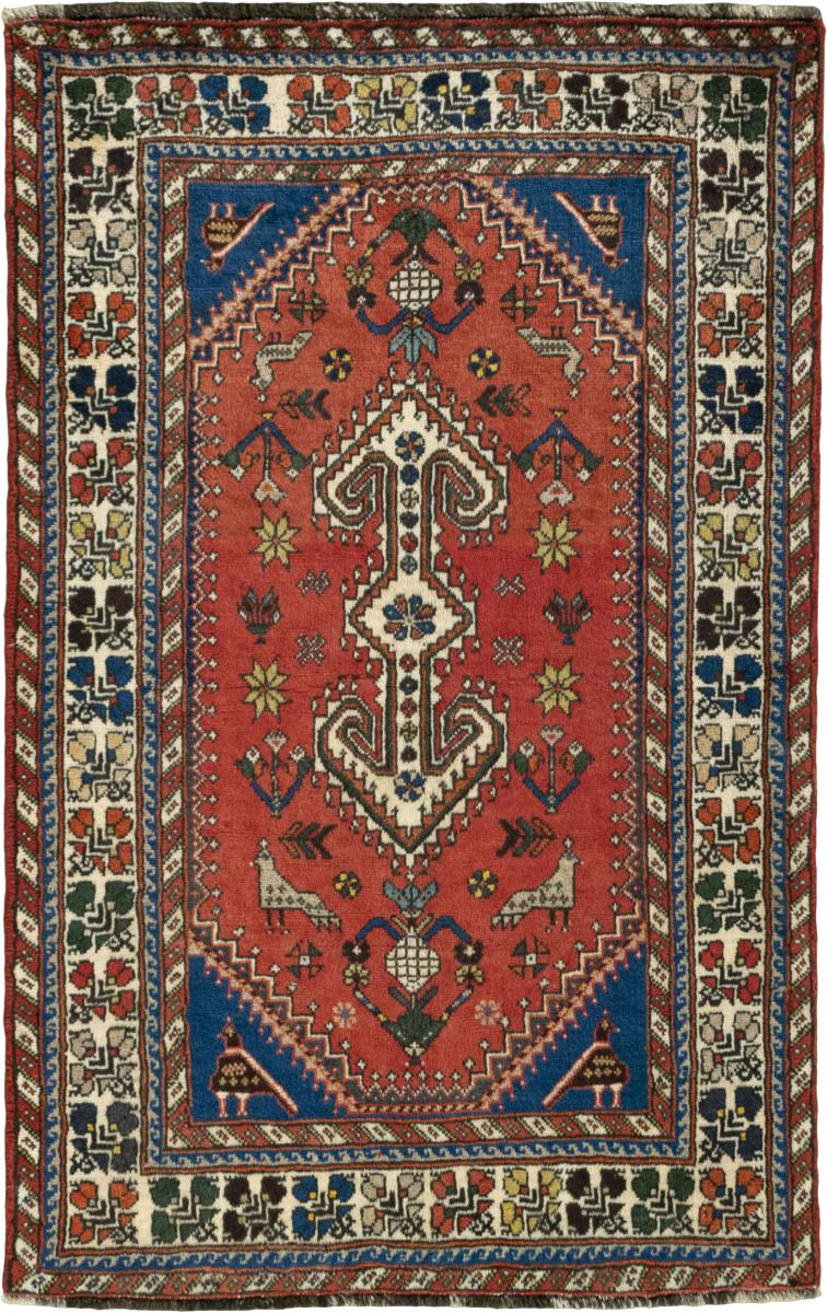 Persian Rug Shiraz 125x80 125x80, Persian Rug Knotted by hand