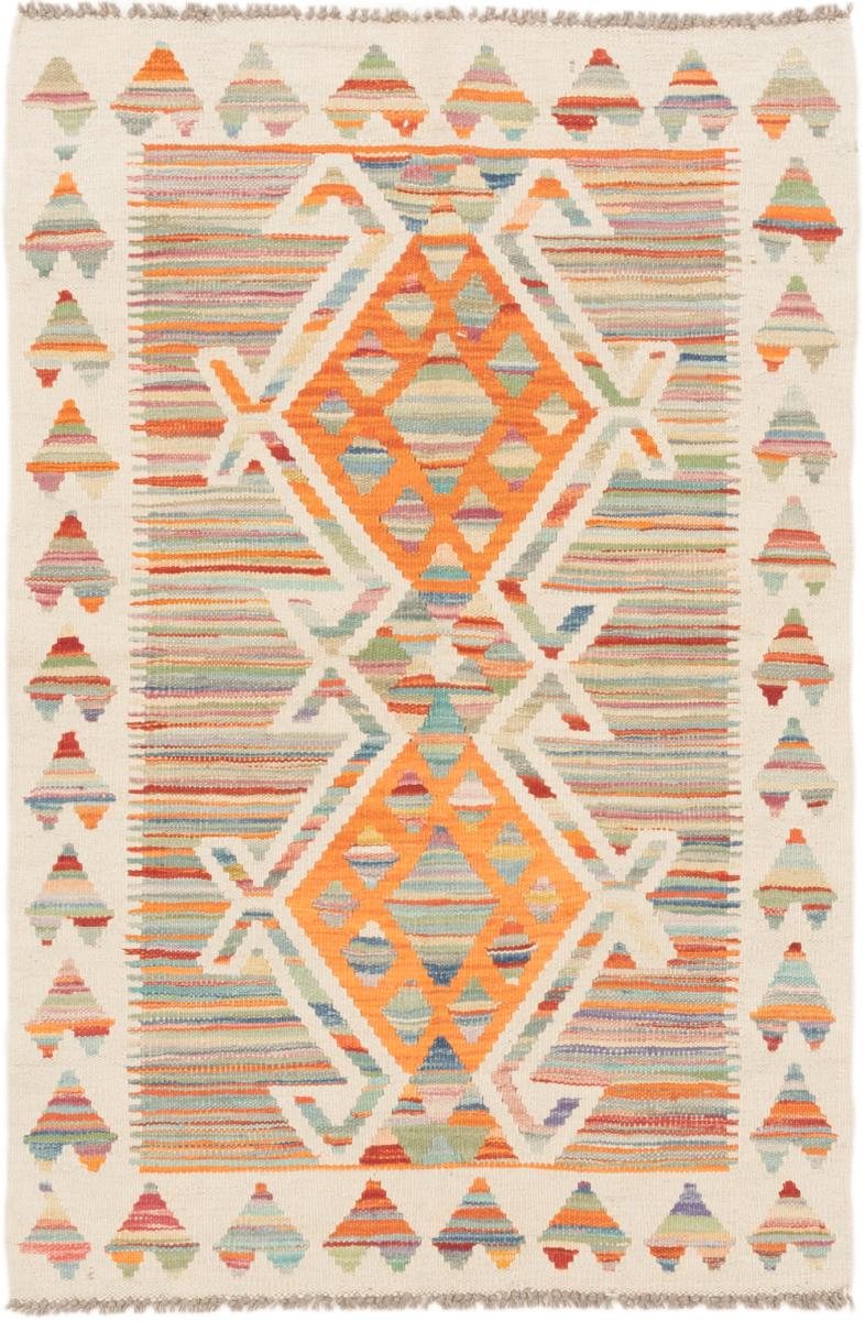 Tapete afegão Kilim Afegão 122x82 122x82, Tapete persa Tecido à mão