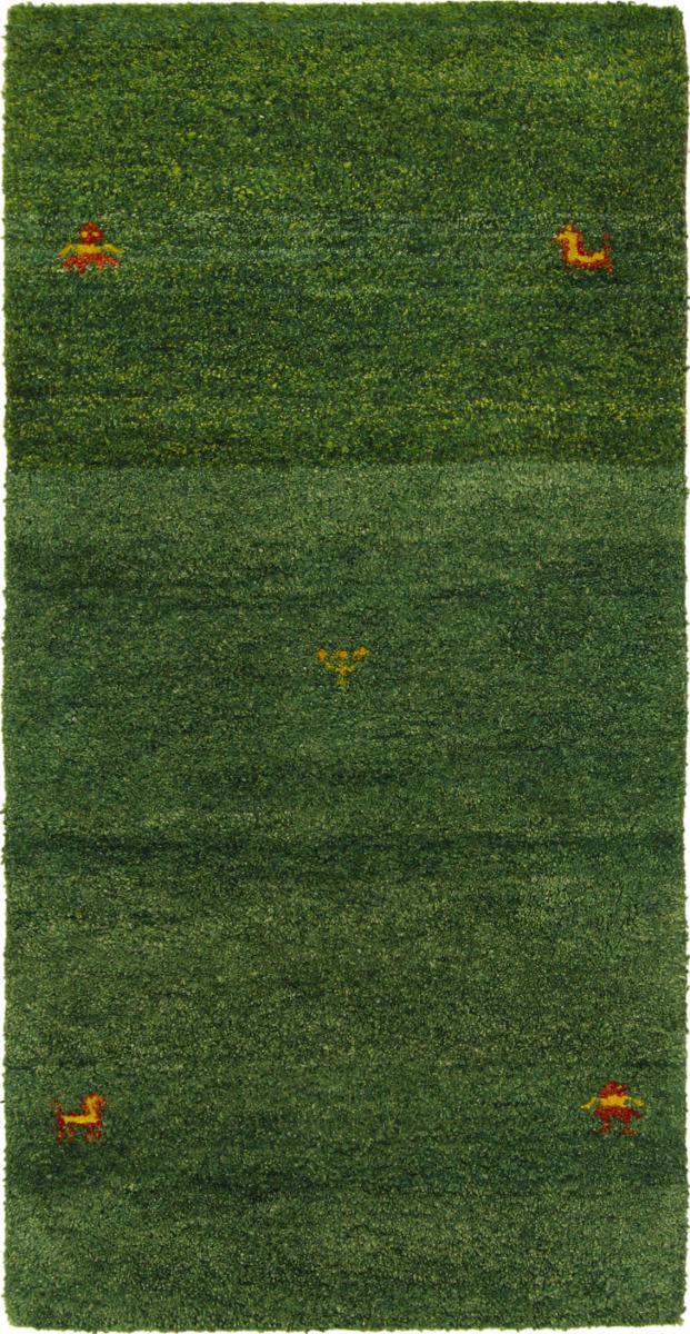 Alfombra india Gabbeh 137x74 137x74, Alfombra persa Anudado a mano