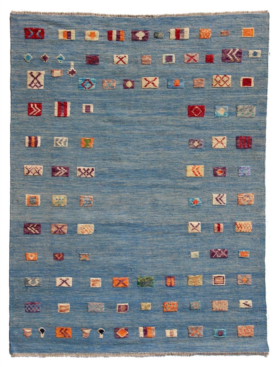 Alfombra afgana Kilim Afghan Nimbaft Edition 194x160 194x160, Alfombra persa Tejido a mano