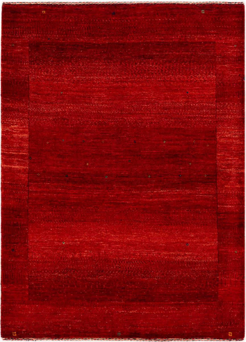 Tapis persan Persan Gabbeh Loribaft Atash 139x103 139x103, Tapis persan Noué à la main