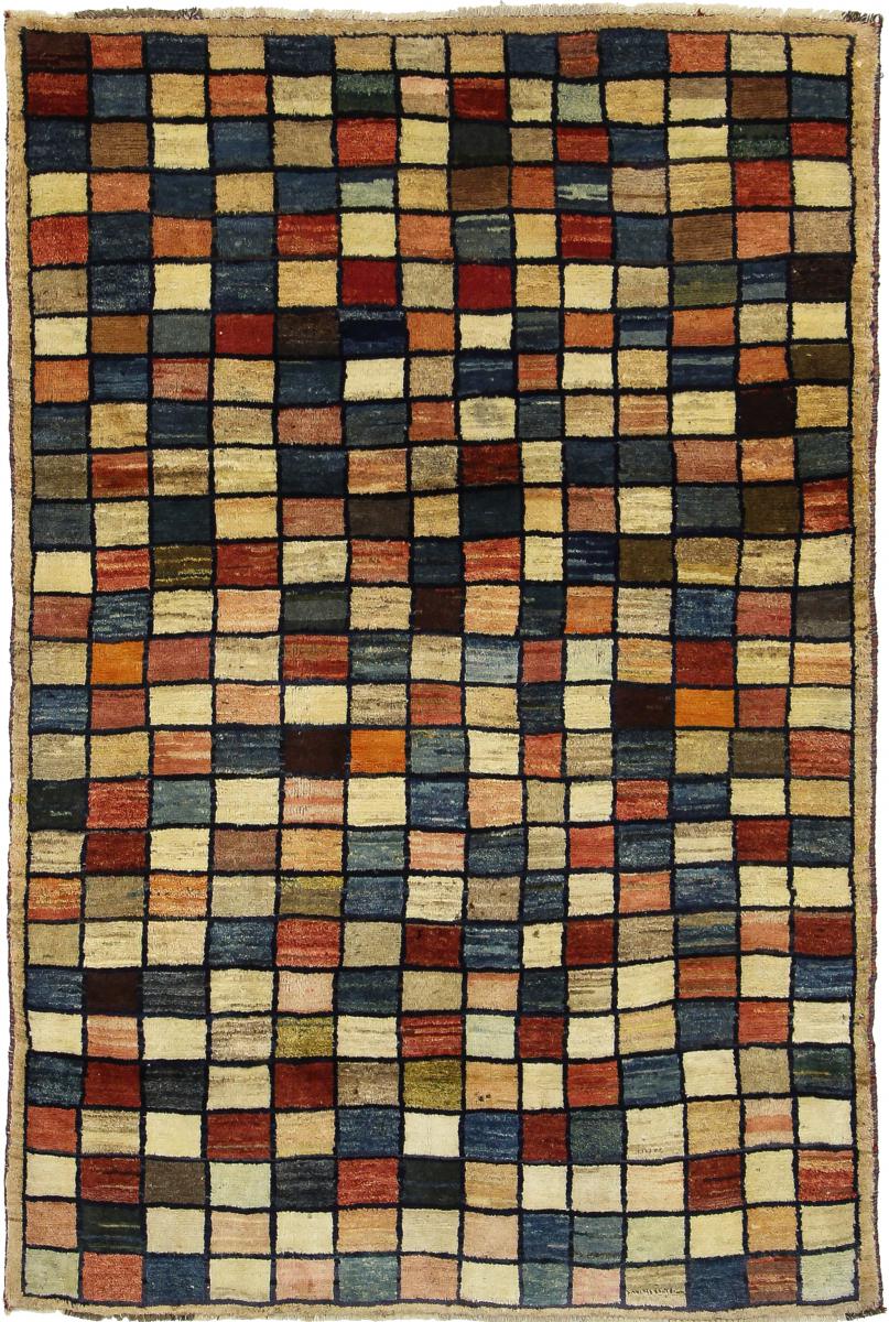 Tapete persa Ghashghai 192x132 192x132, Tapete persa Atado à mão