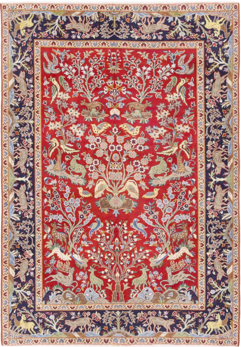 Persian Rug Keshan 225x155 225x155, Persian Rug Knotted by hand