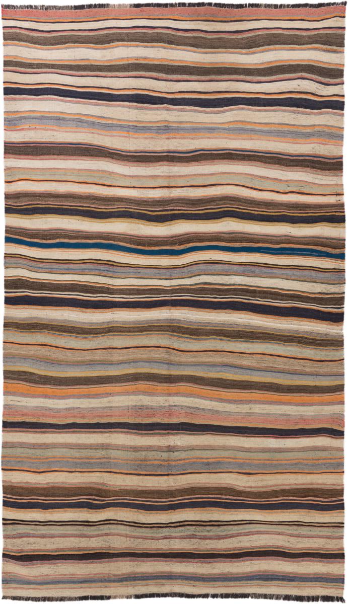 Tapis persan Kilim Fars 365x210 365x210, Tapis persan Tissé à la main