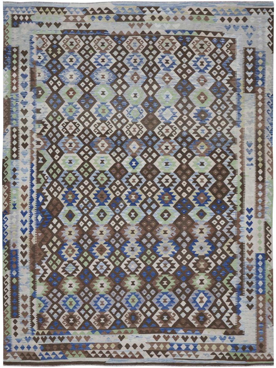 Afghanischer Teppich Kelim Afghan 397x292 397x292, Perserteppich Handgewebt