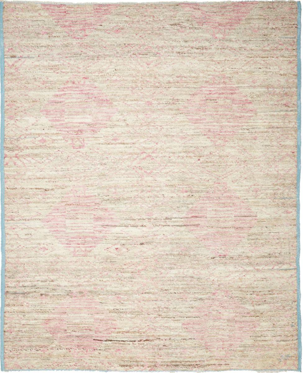 Pakistani rug Berber Marrocon 10'0"x8'1" 10'0"x8'1", Persian Rug Knotted by hand