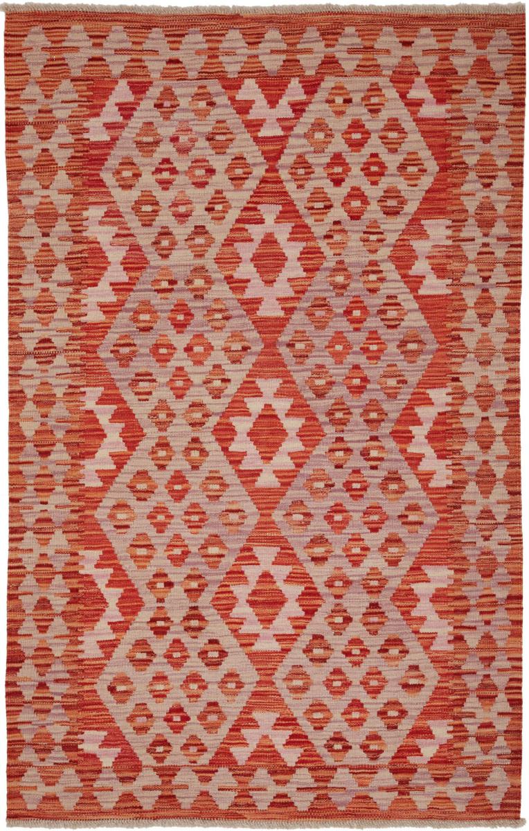 Tapete afegão Kilim Afegão 155x99 155x99, Tapete persa Tecido à mão