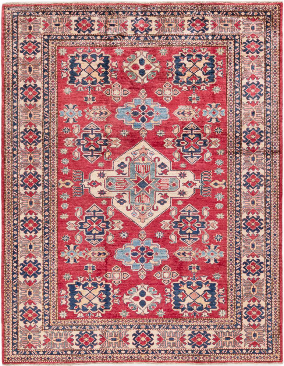 Afghan rug Super Kazak 239x189 239x189, Persian Rug Knotted by hand