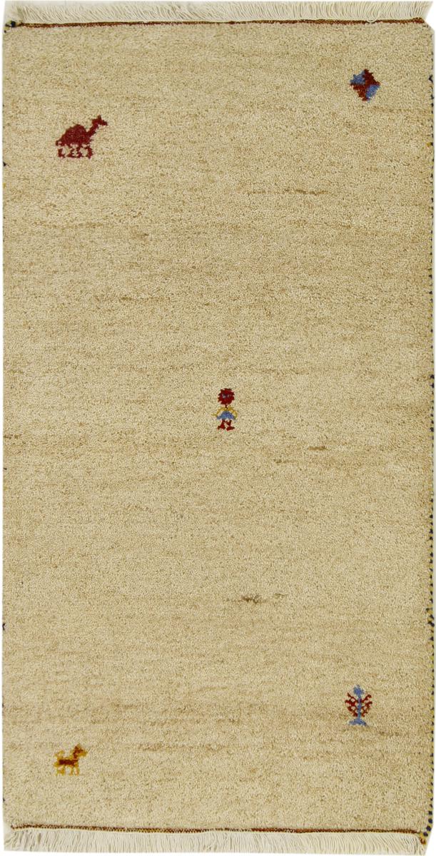 Alfombra india Gabbeh 139x71 139x71, Alfombra persa Anudado a mano