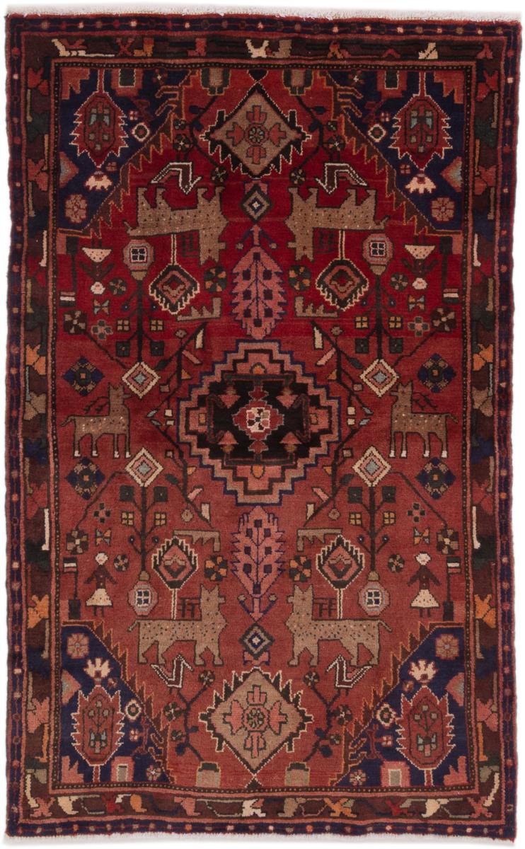 Persian Rug Nahavand 196x124 196x124, Persian Rug Knotted by hand