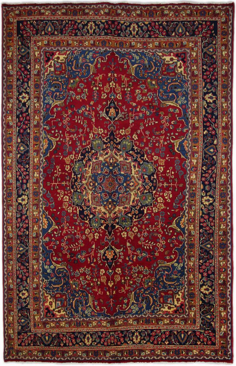 Persisk tæppe Mashhad 301x195 301x195, Persisk tæppe Knyttet i hånden