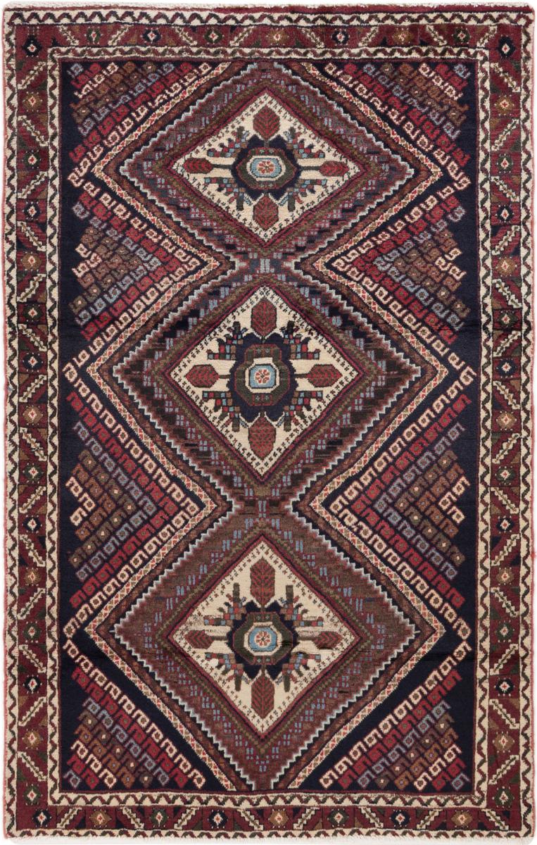 Perzisch tapijt Afshar 140x85 140x85, Perzisch tapijt Handgeknoopte