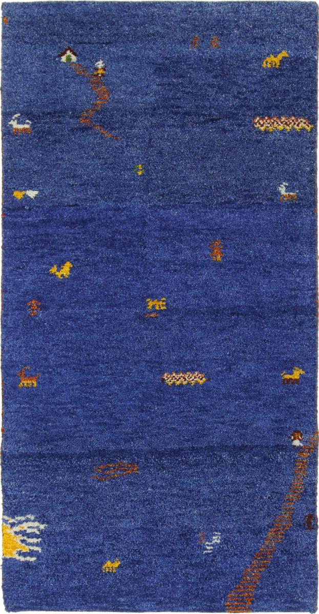 Alfombra india Gabbeh 138x72 138x72, Alfombra persa Anudado a mano