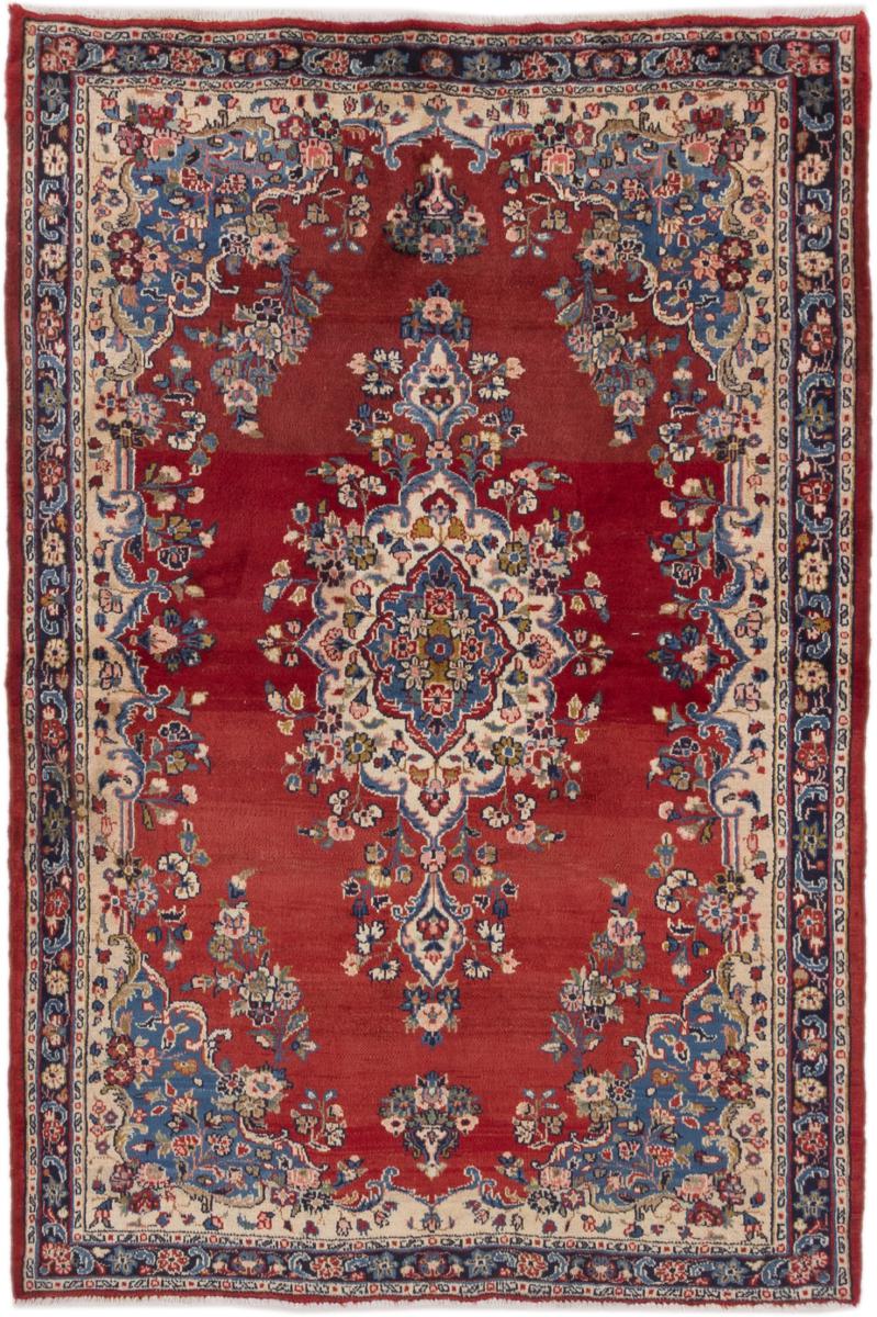 Perzisch tapijt Hamadan 199x134 199x134, Perzisch tapijt Handgeknoopte