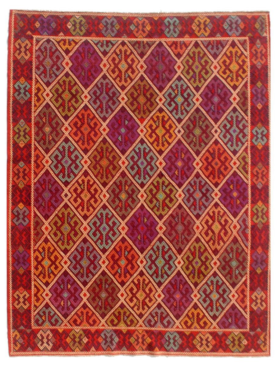 Afghaans tapijt Kilim Afghan Sumak 342x257 342x257, Perzisch tapijt Handgeweven
