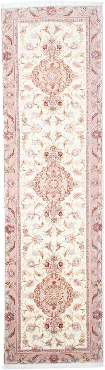 Tapete persa Tabriz 50Raj 311x87 311x87, Tapete persa Atado à mão