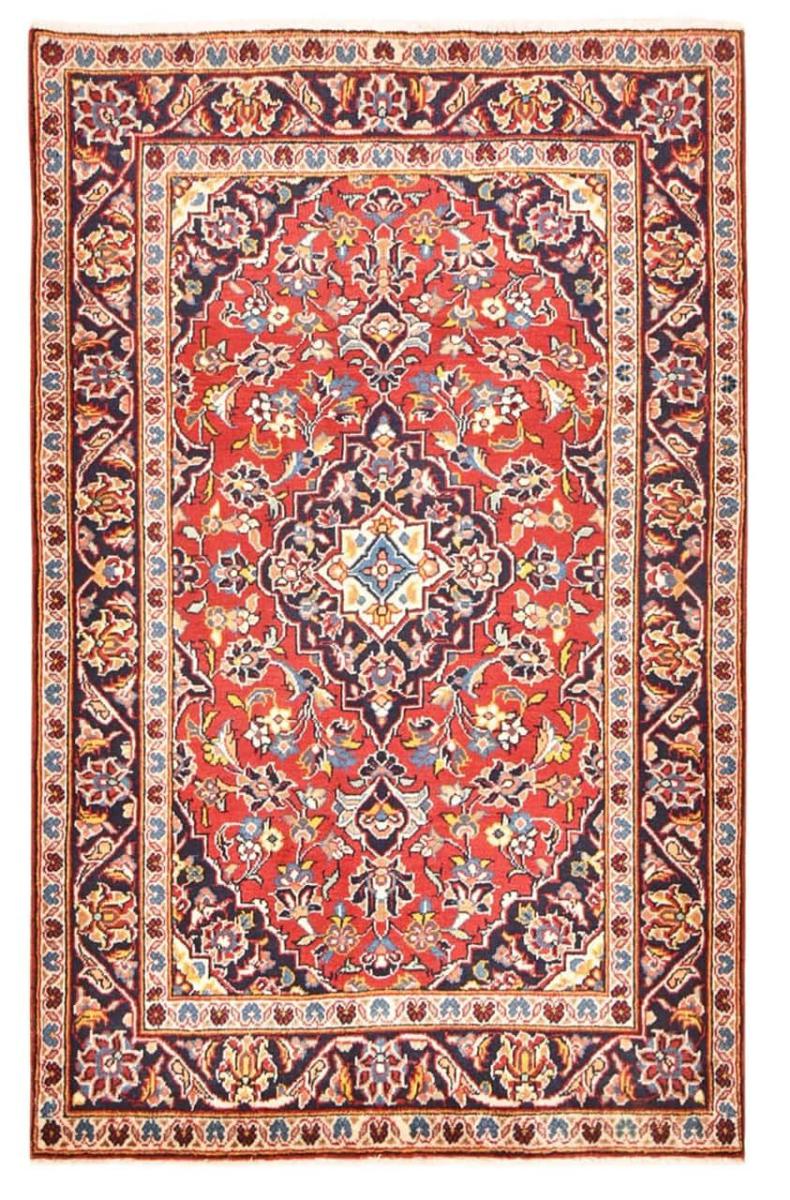 Tapis persan Kashan 150x95 150x95, Tapis persan Noué à la main