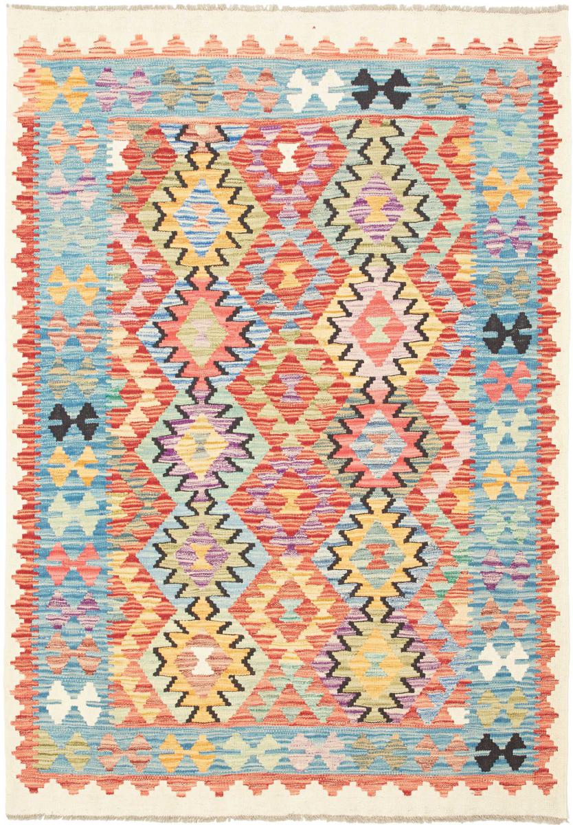 Afghanischer Teppich Kelim  Afghan 181x127 181x127, Perserteppich Handgewebt