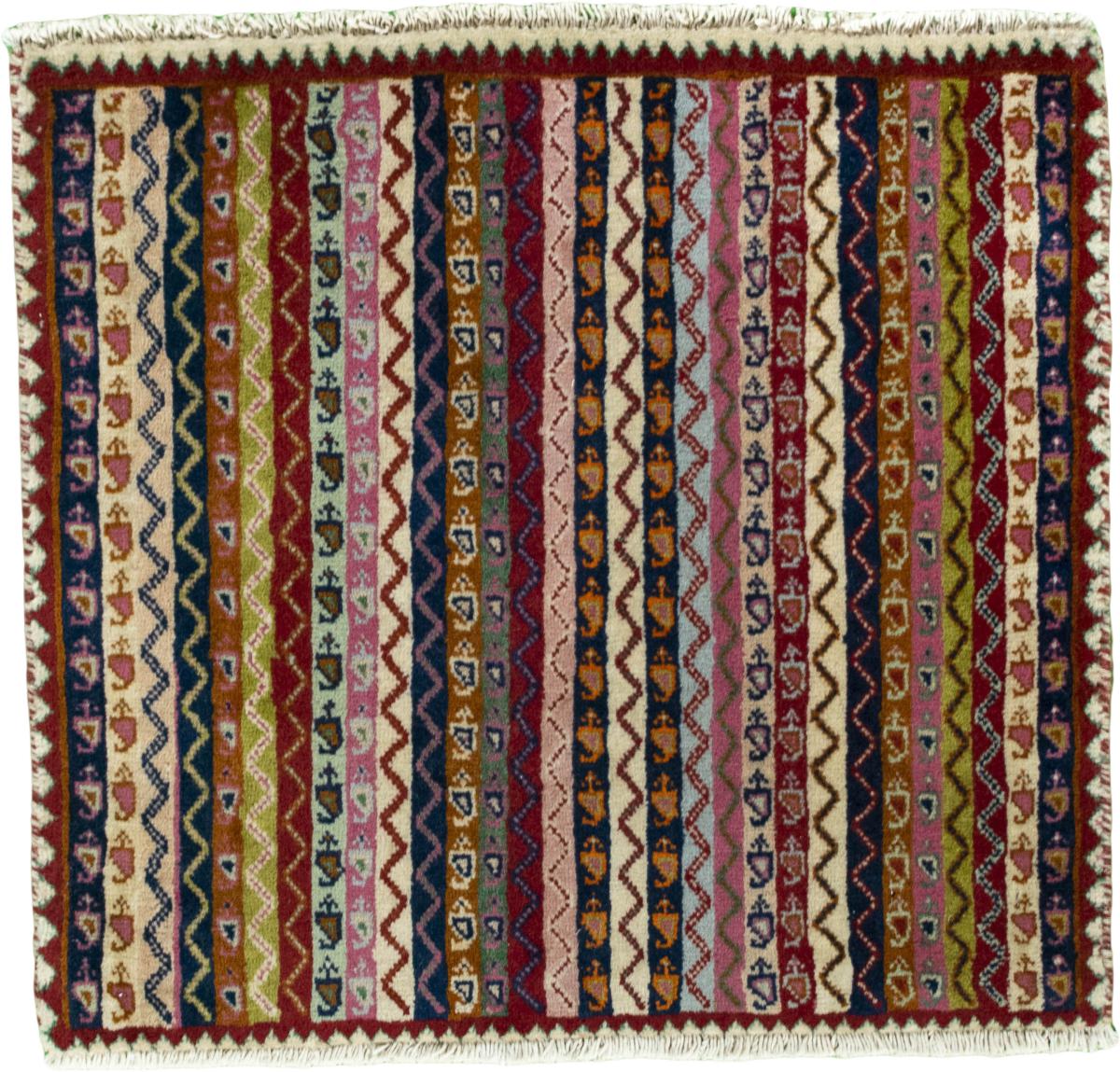 Persisk matta Shiraz 55x61 55x61, Persisk matta Knuten för hand