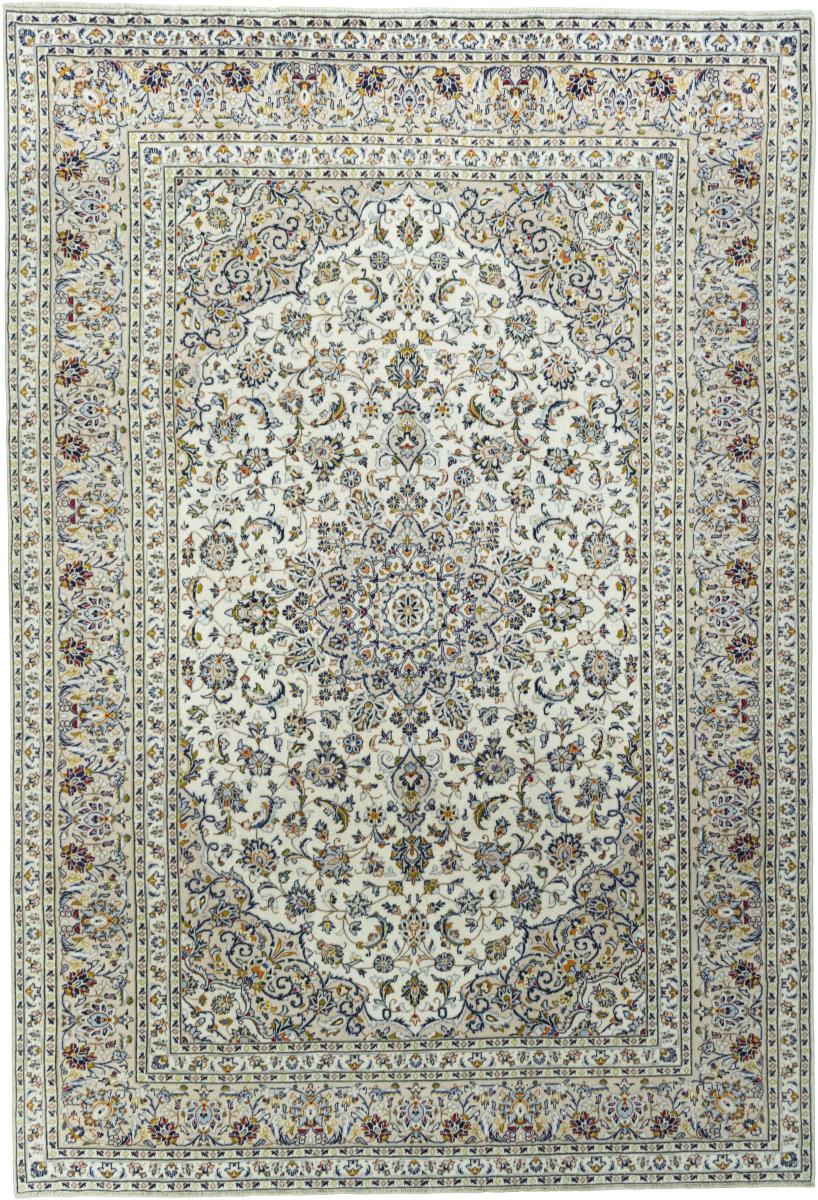 Tapis persan Kashan 363x250 363x250, Tapis persan Noué à la main