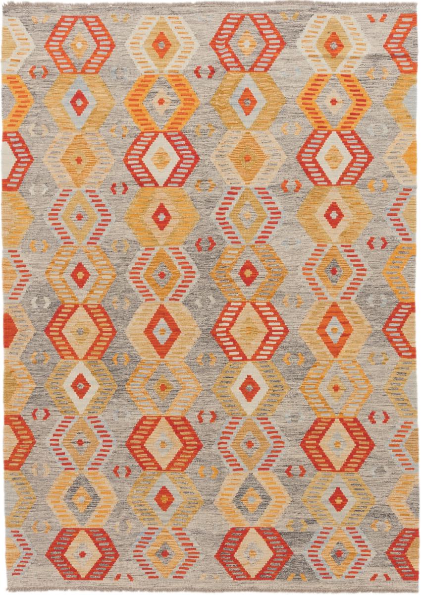 Tapete afegão Kilim Afegão 242x172 242x172, Tapete persa Tecido à mão