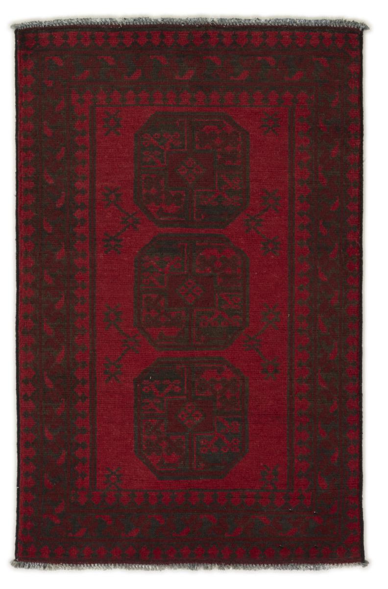 Afghansk tæppe Afghan Akhche 121x77 121x77, Persisk tæppe Knyttet i hånden