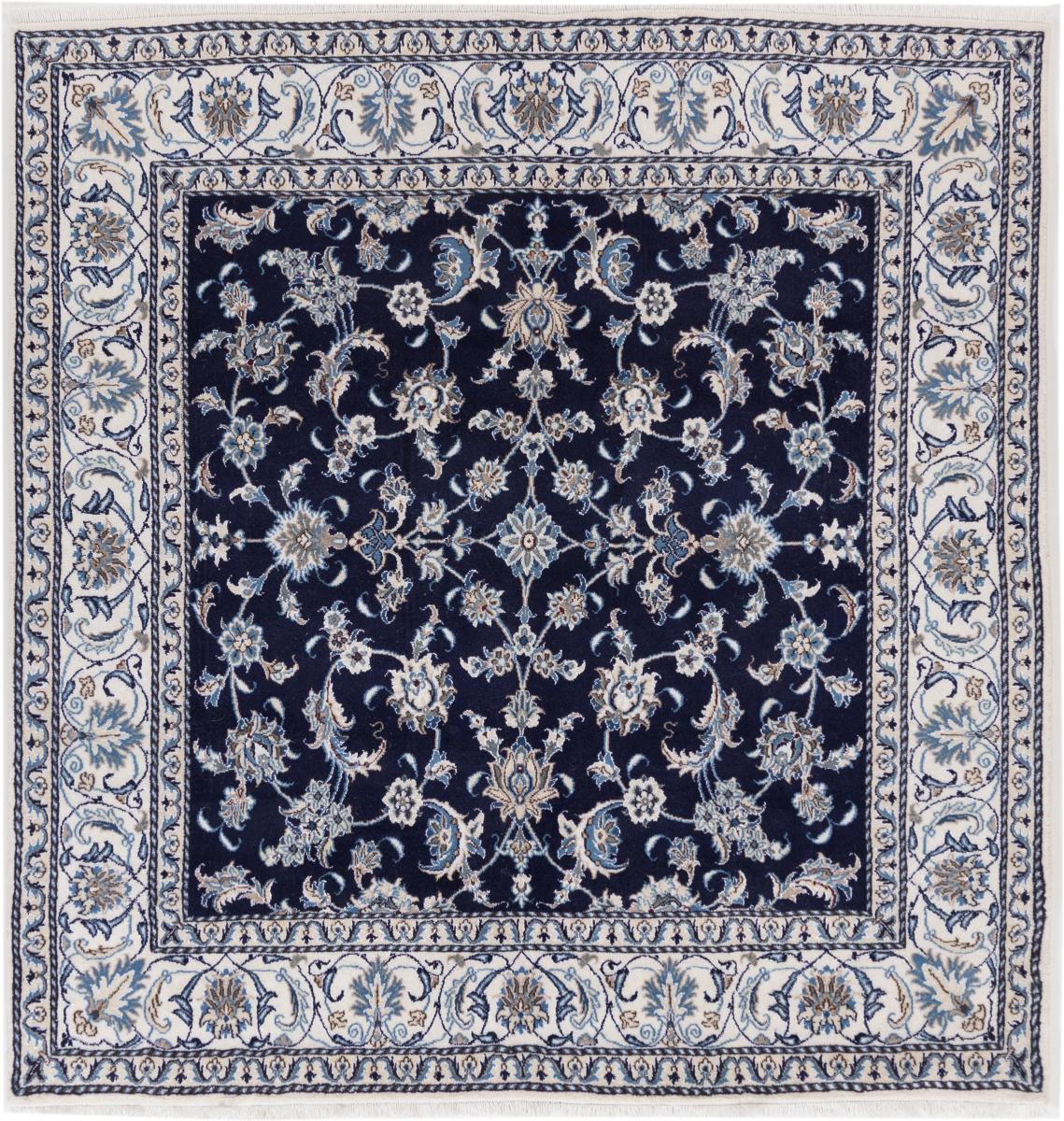 Persian Rug Nain 200x193 200x193, Persian Rug Knotted by hand