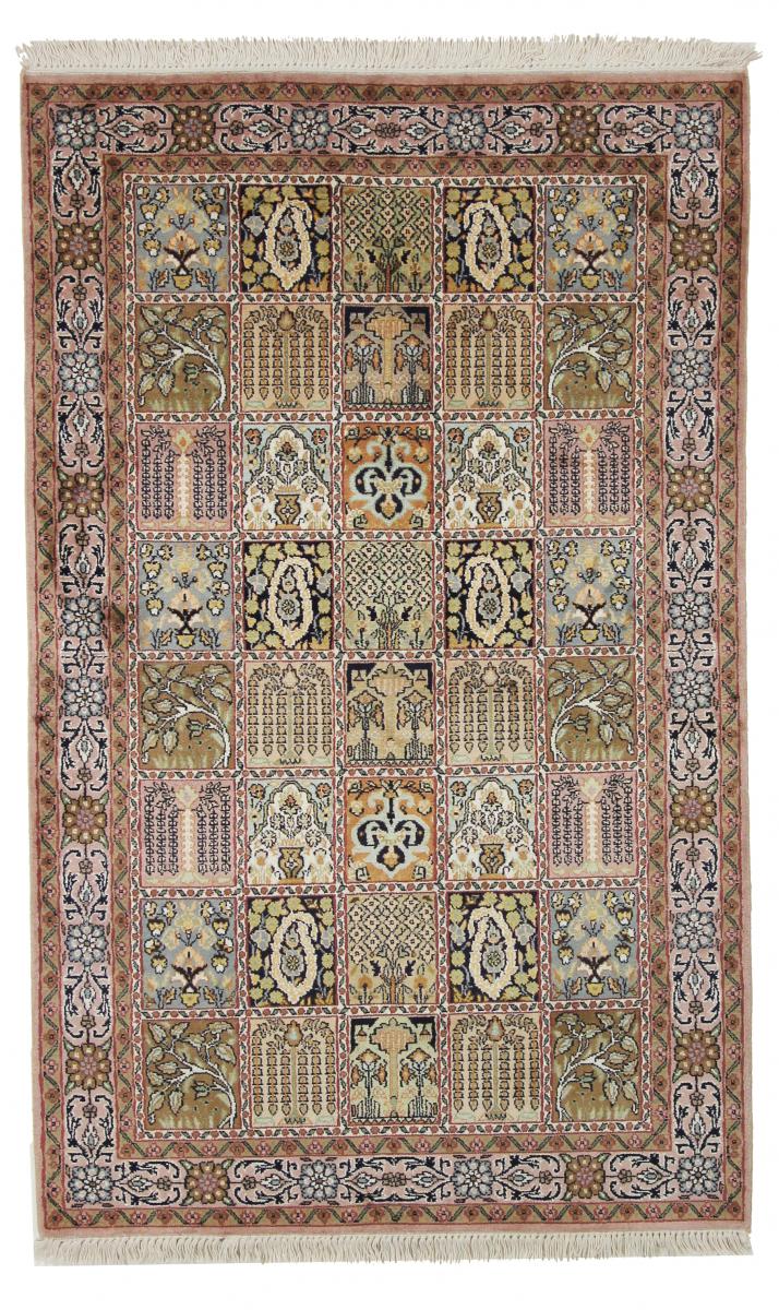 Intialainen matto Kashmir Silkki 152x95 152x95, Persialainen matto Solmittu käsin