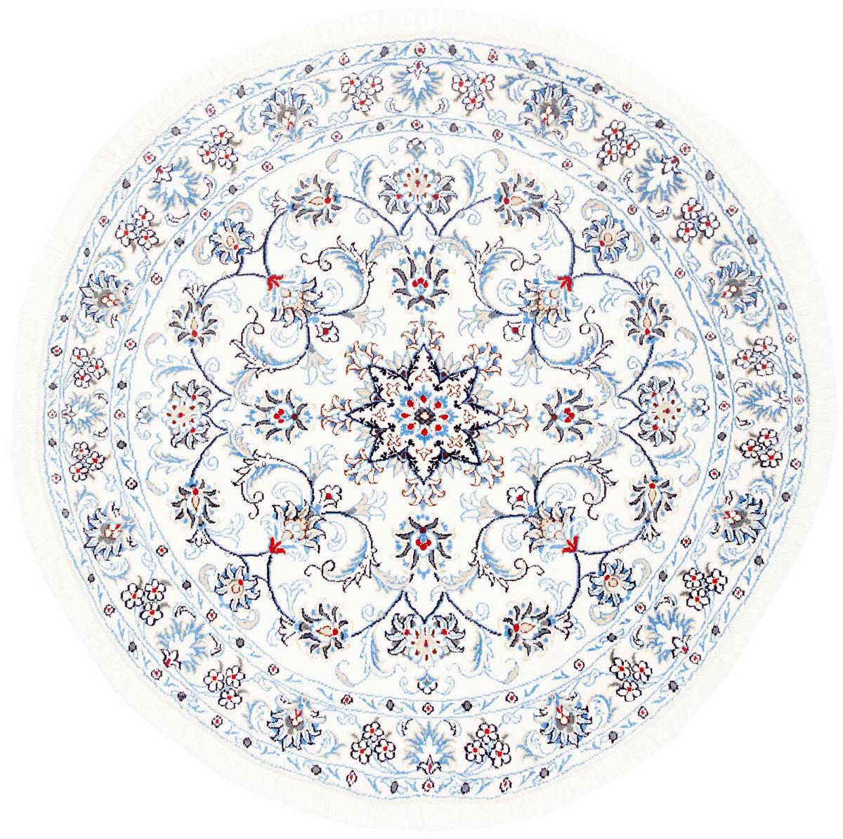 Perzisch tapijt Nain 149x147 149x147, Perzisch tapijt Handgeknoopte