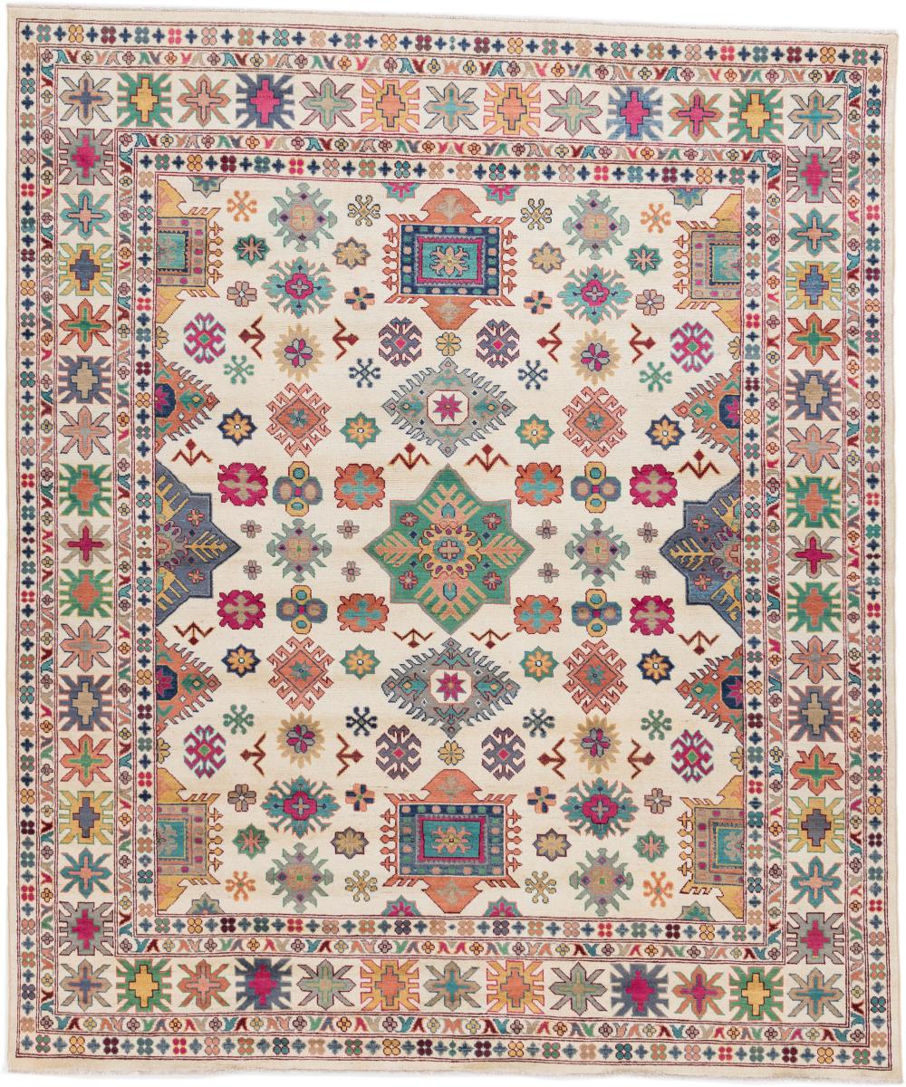 Afghan rug Kazak 303x255 303x255, Persian Rug Knotted by hand