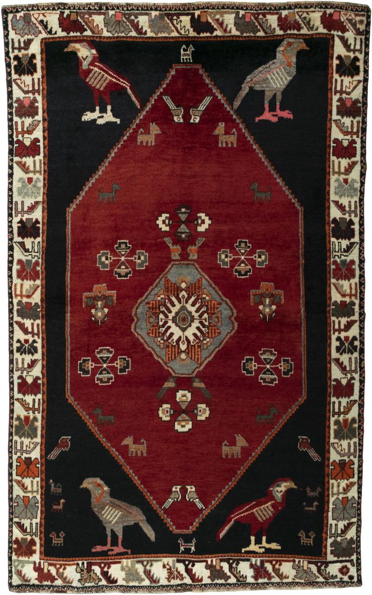 Tappeto persiano Shiraz 211x131 211x131, Tappeto persiano Annodato a mano