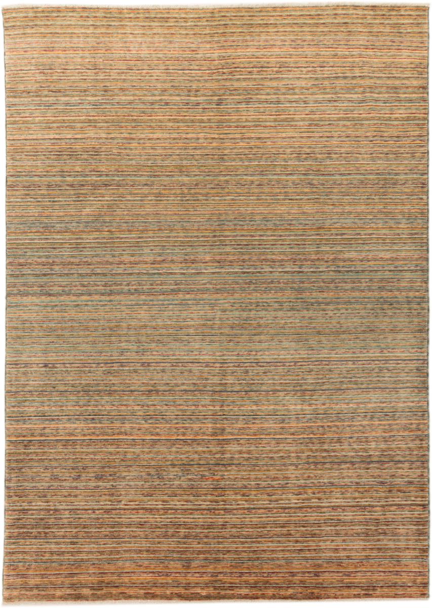 Tapis persan Persan Gabbeh 9'7"x6'8" 9'7"x6'8", Tapis persan Noué à la main