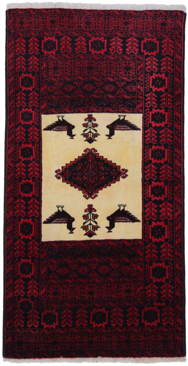 Tapete persa Balúchi 183x94 183x94, Tapete persa Atado à mão