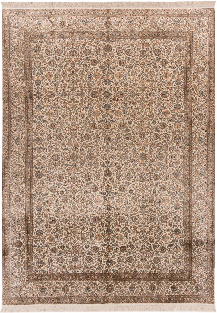 Tappeto indiano Cachemire di Seta 343x246 343x246, Tappeto persiano Annodato a mano