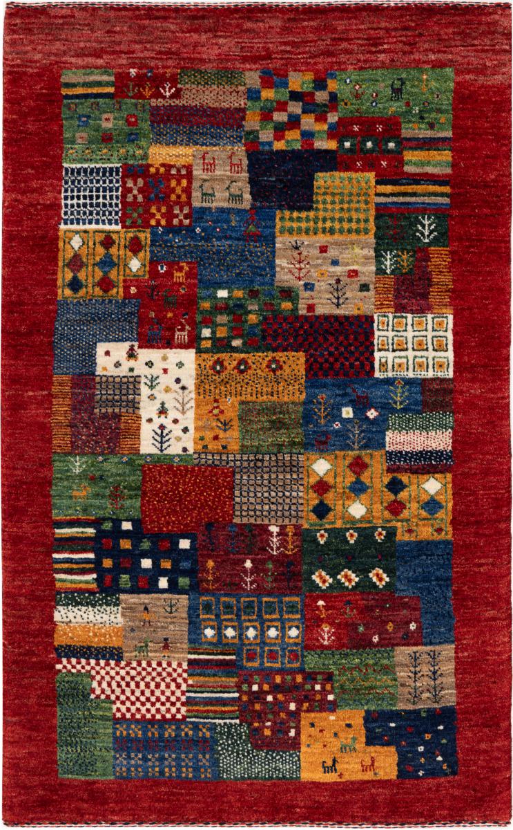 Perzisch tapijt Perzisch Gabbeh Loribaft Nowbaft 129x81 129x81, Perzisch tapijt Handgeknoopte