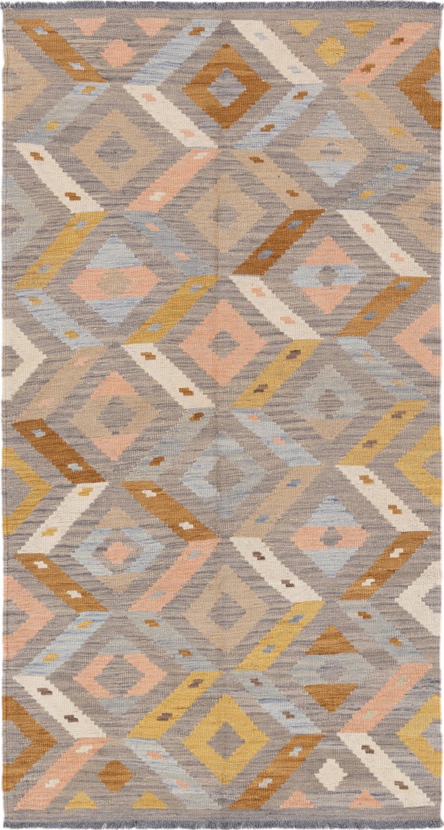 Tapis afghan Kilim Afghan 195x103 195x103, Tapis persan Tissé à la main