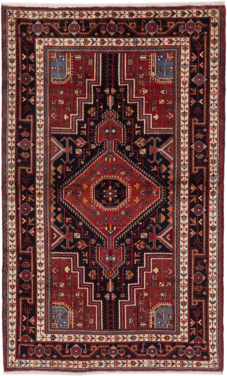 Tapis persan Tuyserkan 221x141 221x141, Tapis persan Noué à la main