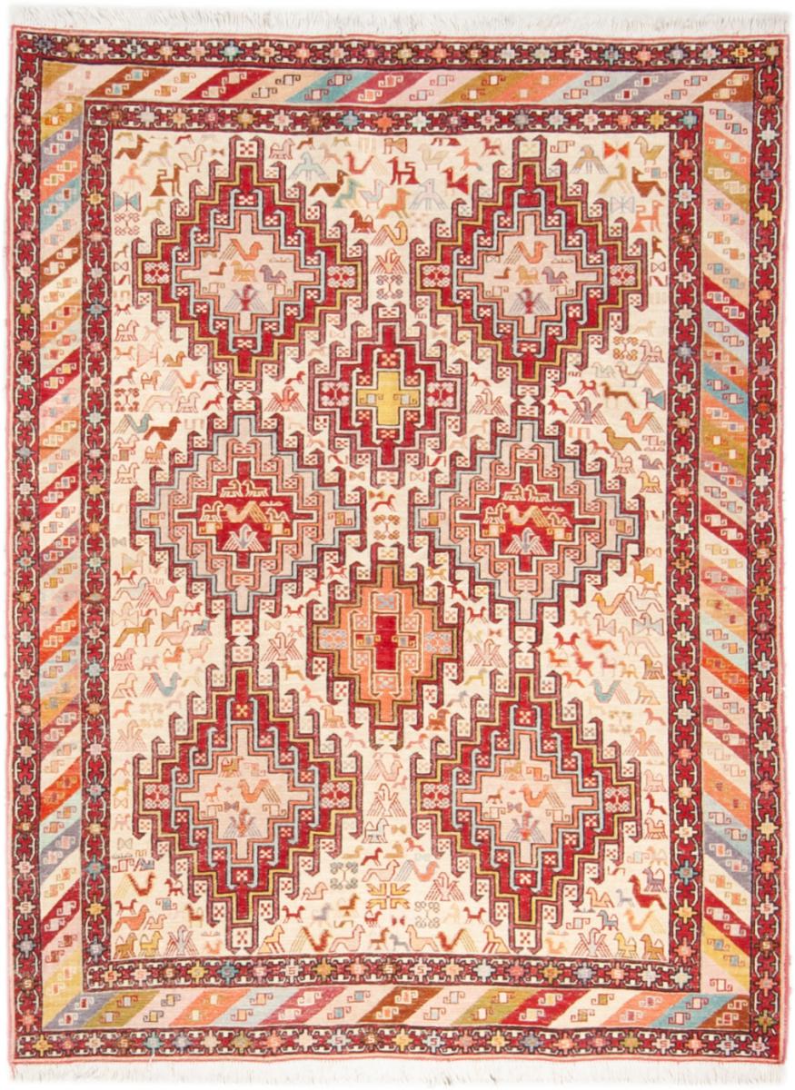 Perzsa szőnyeg Kilim Fars Sumak 4'7"x3'5" 4'7"x3'5", Perzsa szőnyeg szőttesek