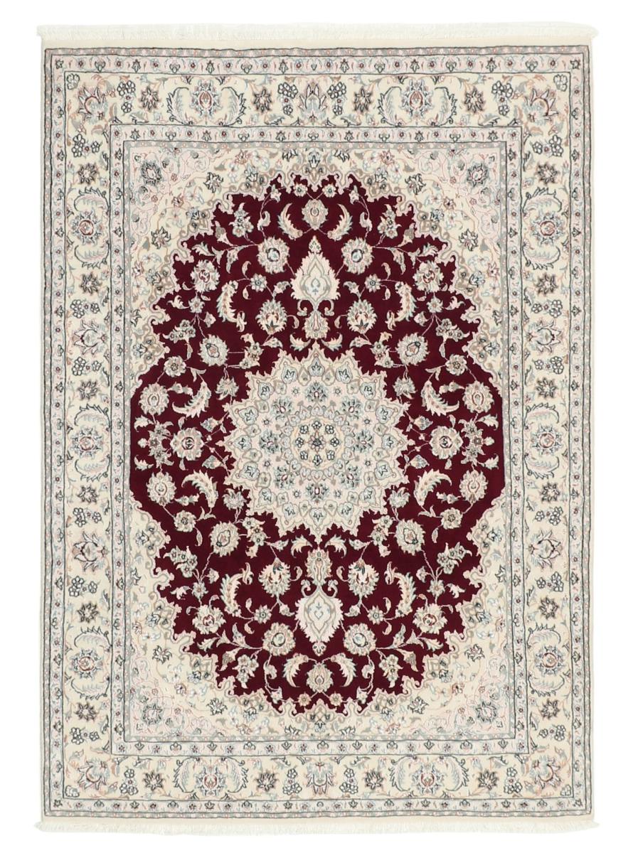 Persian Rug Nain 9La 206x143 206x143, Persian Rug Knotted by hand