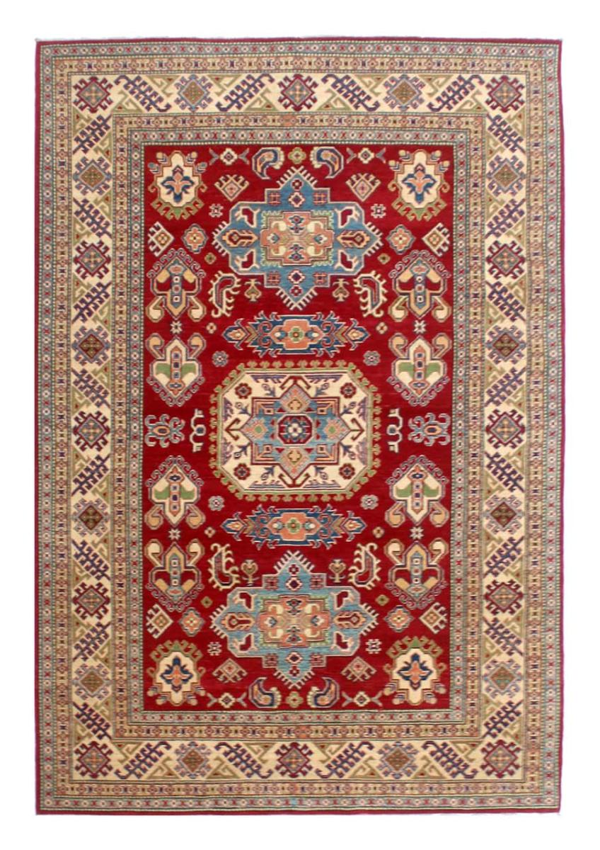 Afghanska mattan Kazak Ghazni 302x205 302x205, Persisk matta Knuten för hand