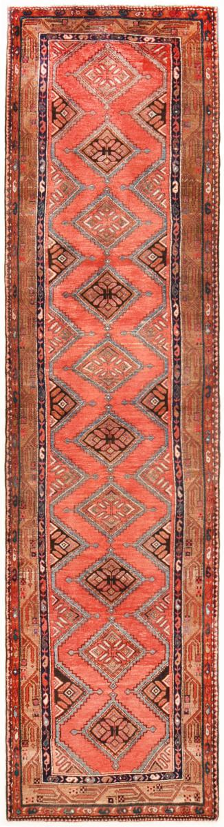 Persian Rug Asadabad 10'6"x2'8" 10'6"x2'8", Persian Rug Knotted by hand