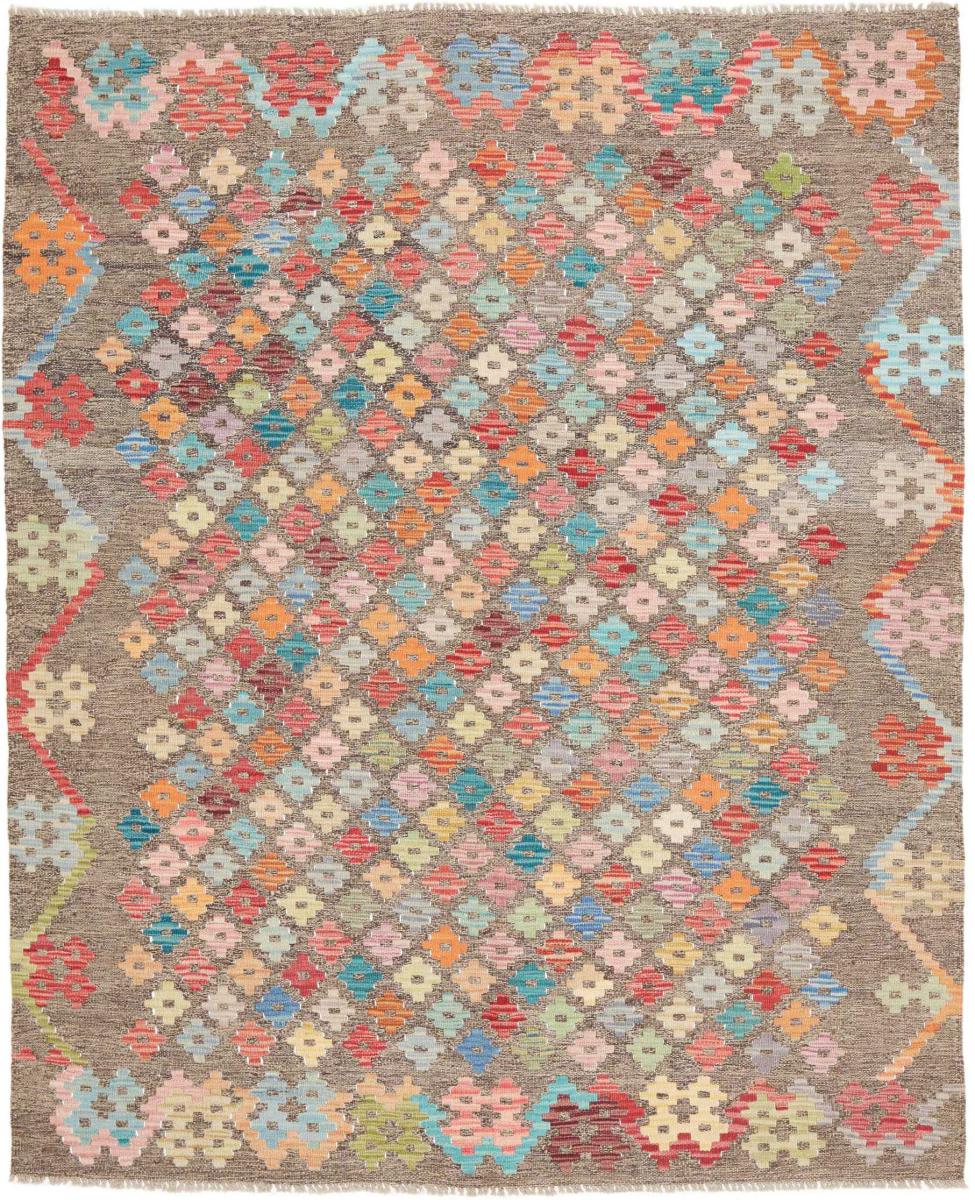 Tappeto afghano Kelim Afghan 191x155 191x155, Tappeto persiano Tessuto a mano