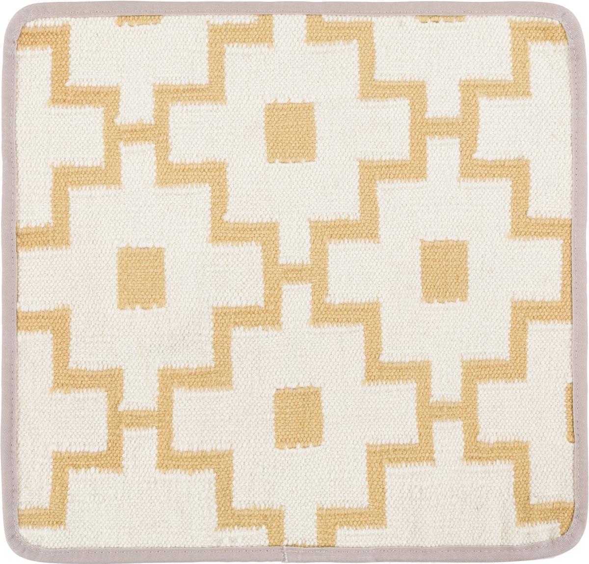 Afghan rug Kilim Afghan Cushion Cover 40x40 40x40, Persian Rug Knotted by hand
