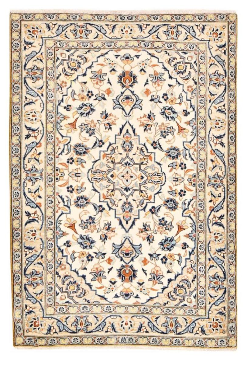 Tapis persan Kashan 143x98 143x98, Tapis persan Noué à la main
