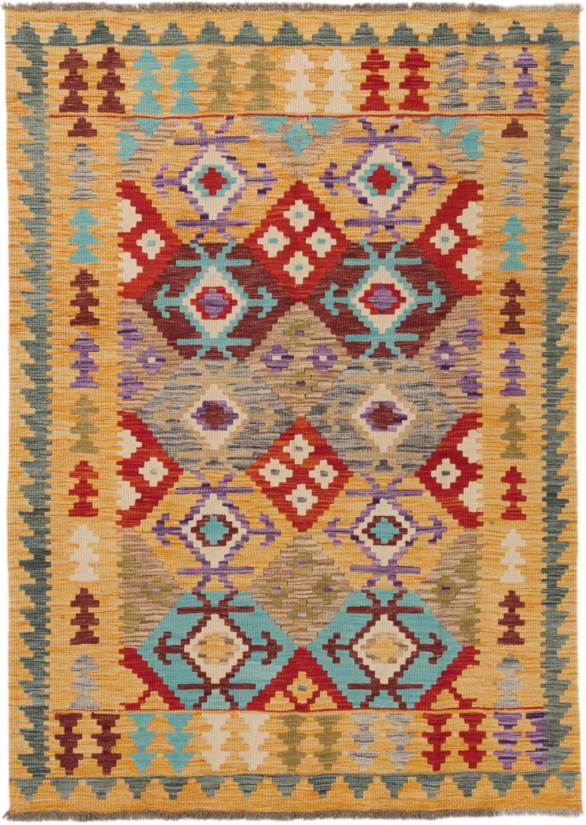 Tapete afegão Kilim Afegão 176x125 176x125, Tapete persa Tecido à mão