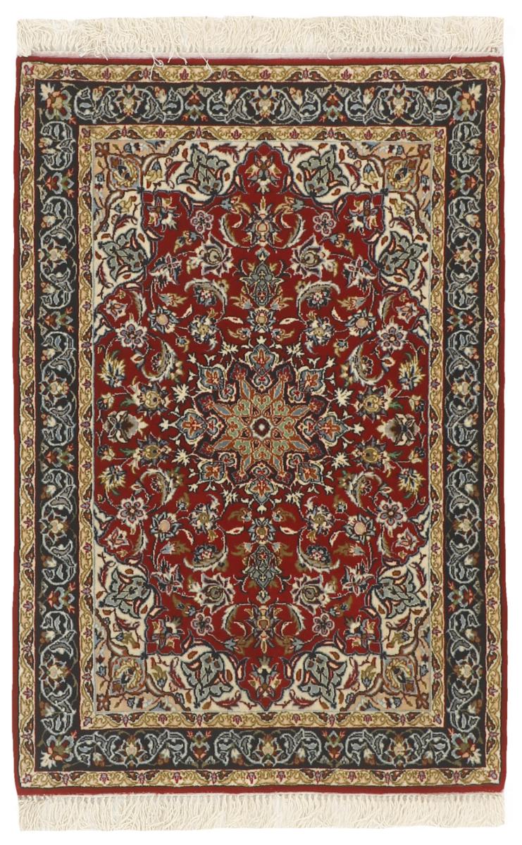 Tapete persa Isfahan 108x74 108x74, Tapete persa Atado à mão