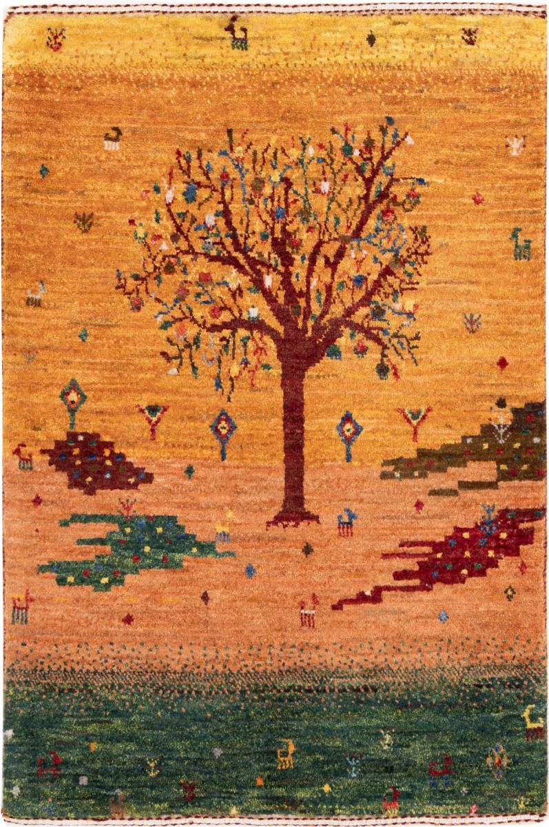 Perzisch tapijt Perzisch Gabbeh Loribaft Nowbaft 91x63 91x63, Perzisch tapijt Handgeknoopte