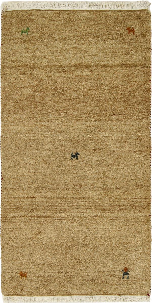 Alfombra india Gabbeh 138x72 138x72, Alfombra persa Anudado a mano