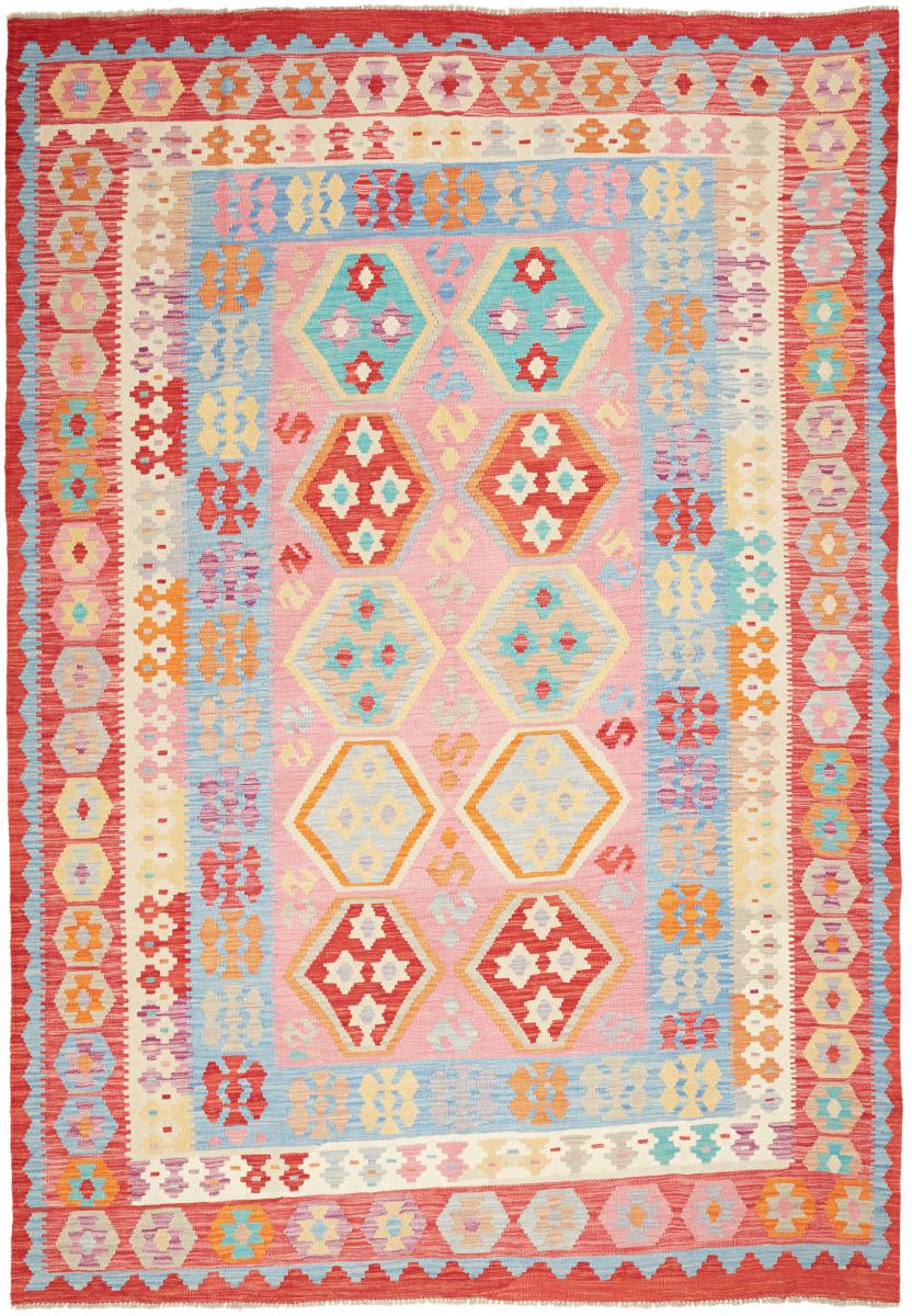 Tapete afegão Kilim Afegão 291x203 291x203, Tapete persa Tecido à mão