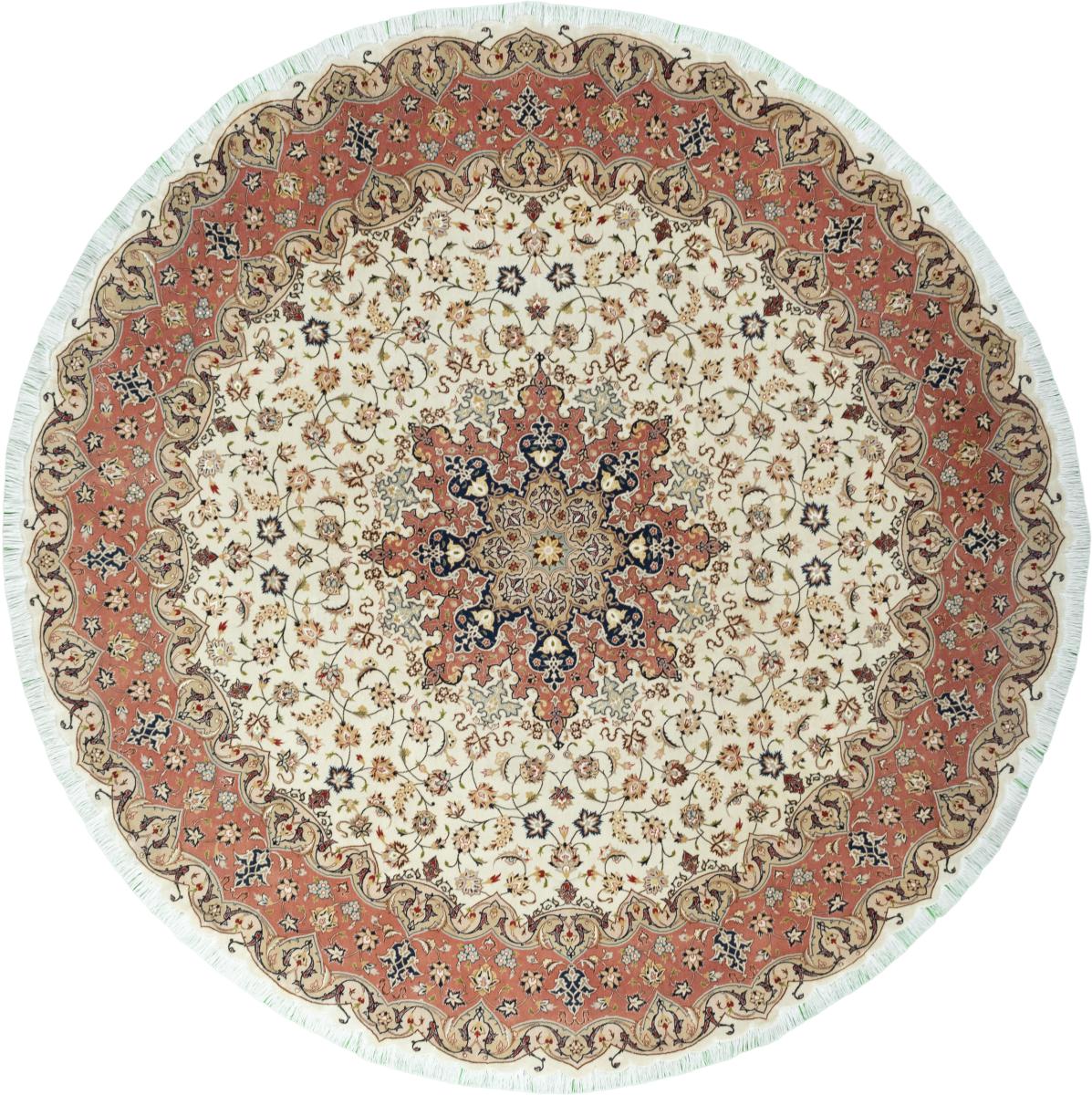Tappeto persiano Tabriz 50Raj 297x295 297x295, Tappeto persiano Annodato a mano